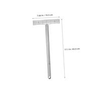 ULTECHNOVO 6pcs Stainless Steel Handheld Sign Holder Poles Lightweight Parade Display Sticks for Sports Events Voting Protests and Airport Pick Up
