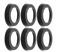 ULTECHNOVO 6Pcs Water Pump Cups Rubber Leather 75Mm Black Seal Replacement for Manual Hand Pump Suitable for Well and Pitcher