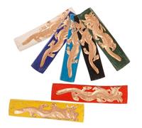 ULTECHNOVO 7Pcs Creative Colored Ink Stick for Calligraphy and Painting Traditional Chinese Ink Blocks with Smooth Edges Safe Craftsmanship for Practicing Writing and Artistic Drawing