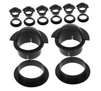ULTECHNOVO 8 Sets Foosball Table Accessories Replacement Entry Cups Made of Wear-resistant Plastic with Universal Compatibility for Desk Soccer Game and Soccer Machine Entry Dish