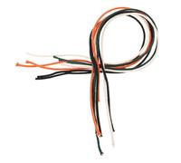 ULTECHNOVO 8Pcs 1Ft Copper Pushback Cloth Guitar Wire Set for Electric and Bass Guitars, Pre-Tinned Vintage Wiring Components Kit for DIY Electric Instrument Repairs
