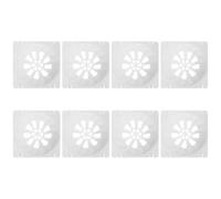 ULTECHNOVO 8pcs Bird Hatching Nest Cover Plastic Bowl Lids White Thicken Design Fixed on The Nest for Zoos and Pet Shops