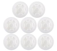 ULTECHNOVO 8pcs Plastic Oil Drum Seal Caps Bung Plugs Easy to Install and Unscrew White Threaded Lid for 200l Chemical Industry and Petroleum Barrels