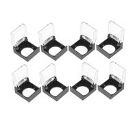 ULTECHNOVO 8pcs Plastic Power Button Covers Dustproof Accidental Switch Protectors for Dishwasher and Washing Machine and Pet Safety Push Button Switch Protective Covers