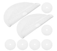 ULTECHNOVO 8pcs Round Silicone Dehydrator Sheets Non-Stick Reusable Food Dryer Mats 33cm for Fruit, Meat and Vegetable Drying at Home Kitchen