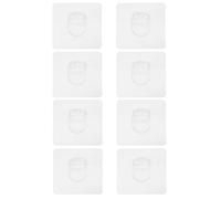ULTECHNOVO 8pcs Self-adhesive Pet Fence Retainer Non-slip Pet Cages Holder for Indoor Puppy Pen Dog Gates