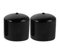 ULTECHNOVO 8pcs Trailer Wheel Bearing Dust Caps 50mm Inner Diameter Rubber Replacement Hub Seal Covers for Outdoor Trailer Applications and Wheel Hubs Dustproof Protection