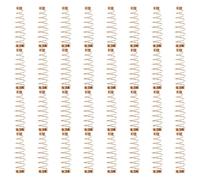 ULTECHNOVO 90Pcs Brass Piano Coil Springs Upright Piano Repair Part Replacement Good Elasticity Sturdy and Maintenance