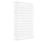 ULTECHNOVO 96-well round Bottom Cell Culture Plate Plastic Tissue Culture Tray with Lid for Laboratory Life Science and Microbiology Research