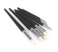 ULTECHNOVO 9pcs Soft Clay Color Shaper Silicone Clay Tools Polymer Modeling Clay Dotting Tool Set Kit for Pottery Cake Fondant Decoration