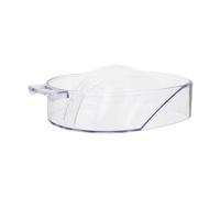 ULTECHNOVO Acrylic Nail Polish Remover Soak Bowl for False Nails, Sturdy White Manicure Tool for Beauty Salon and DIY Manicure Use