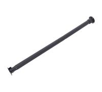 ULTECHNOVO Adjustable Clothes Hanging Bar for Wardrobe and Bedrooms, Telescoping Stainless Steel Rod with Secure Installation and Matte Black Finish, 43cm to 103cm Extendable Closet Rail