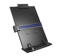 ULTECHNOVO Adjustable Desktop Document Book Holder for Reading and Typing Multipurpose Recipe Stand with Tilt Angle Control Lightweight Portable Reading Rack for Students and Office Use