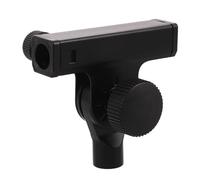 ULTECHNOVO Adjustable Metal Microphone Stand Mount Adapter with 3/8" to 5/8" Threaded T-type Connector for Microphone Stands and Boom Arms, for Broadcasting and Live Streaming