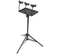 ULTECHNOVO Adjustable Projector Stand Tripod with Sturdy Abs and Iron Material, Multi-functional Projector Accessories with Standard 1/4 Inch Screw Hole for Outdoor Live Streaming and Phone