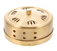 ULTECHNOVO Adjustable Temperature Copper Moxibustion Box Smokeless Moxa Stick Holder for Acupuncture Therapy Body Massager Tool Portable Anti-Scald Moxa Box with Wind Power Control