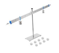 ULTECHNOVO Aluminum Alloy Lever Balance with Stand and Precision Weights for Physics Experiments Educational Manipulative for Teaching Lever Balance Principles and Early Math Concepts in