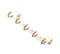 ULTECHNOVO Aluminum Hook Rack Wall Mounted Hooks Over The Door Coat Hanger for Bathroom Bedroom Kitchen