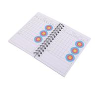 ULTECHNOVO and Shell Score Book for Compound Shooters with Spiral Bound Design Precise Session Tracking and Strategic Progress Review for Field and