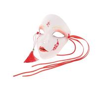 ULTECHNOVO Antique Chinese Style Full Face Beauty Mask for Carnival Party Cosplay Breathable Plastic with Smooth Surface Vibrant Colors Precision Craftsmanship for Halloween and Festival