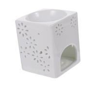 ULTECHNOVO Aromatherapy Diffuser Wax Burner Electric Fragrance Oil Lamp with Delicate Hollow Design Safe Flameless Heat Source for Desktop Light and Home Bedroom Decor Large Aroma Lamp Gift