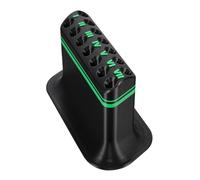 ULTECHNOVO Arrow Stand Tabletop Vertical Arrow Organizer Rack with 14 Slots Black Pla Material for Shop Retail Exhibition and Archery Training Space Optimisation Effortless Access