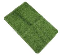 ULTECHNOVO Artificial Turf Grass Floor Mat with Low Threshold Design and Easy to Clean Polypropylene Fiber for Indoor Use, Natural Style Doormat as A Dirt Trapper Door Mat