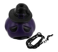 ULTECHNOVO Authentic Halloween Death Whistle Purple with Lifelike Human Screams Loud Scary Pumpkin for Pranks Costume Parties and Spooky Events and Realistic Sound Effects