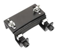 ULTECHNOVO Bass Drum Platform Metal Riser Low Profile Design for Drum Kit Booster and Enhanced Stability