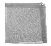 ULTECHNOVO BBQ Grill Charcoal Stainless Steel Fire Pit Mesh, 42cm Collapsible Wire Grid Sheet, Stable Structure for Outdoor Camping and Barbecue, 1PCS