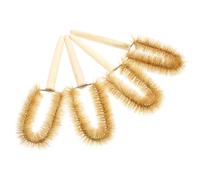 ULTECHNOVO Beaker Cleaning Brush Set with Comfortable to Hold Handle and Practical Design for Laboratory Use 4pcs Synthetic Material Construction for Cleaning Beakers and Bottles