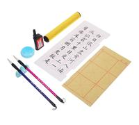 ULTECHNOVO Beginner Chinese Calligraphy Set with Brush Pens and Practice Paper Water-absorbent Cloth for Sumi Ink Painting Art Supplies for Adults Learning Traditional Writing