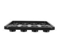 ULTECHNOVO Billiard Ball Storage Tray for 16 Snooker Balls Black Plastic