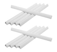 ULTECHNOVO Binding Bars with 23mm Spine Binder Bar Width White 10pcs for A4 Report Covers for School Projects and Office Document Organisation