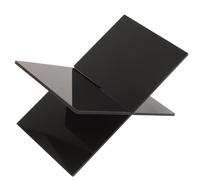 ULTECHNOVO Black Acrylic Reading Stand Book Holder for Desk with Free Hands Multipurpose Design, for Library and Copy Sacred Books, Sturdy and Practical Reading Accessory