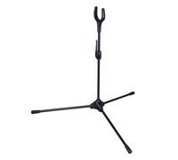 ULTECHNOVO Black Glass Fiber Bow Display Stand for Recurve Bows, Folding | Tripod Base, Lightweight Design, Shop Use and Trade Show Booth, Traditional Bows, Simple Style