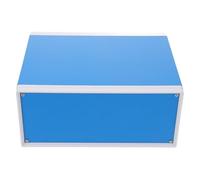 ULTECHNOVO Blue Metal Enclosure Box Easy to Lift Electronic for Electronics with Screw Tightening Feature, Iron Project Box Suitable for Electrical Devices in Airports and Subway Stations