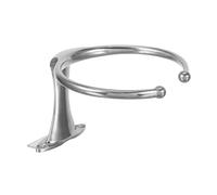 ULTECHNOVO Boat Ring Cup Drink Holder Cup Holder for Fishing Wall Mount for Boats Heavy Duty Silver