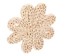 ULTECHNOVO Bohemian Grass Woven Wall Basket Decor Round Hanging Ornaments for Living Room Bedroom Kitchen and Nursery Natural Material Wall Art for Indoor and Outdoor Spaces