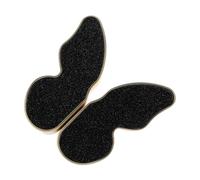 ULTECHNOVO Butterfly Drawer Pulls Zinc Alloy Cabinet Handles 1 Pair Retro Wardrobe Cupboard Furniture Hardware Black Finish