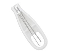 ULTECHNOVO Button Hook Acrylic and Steel Dressing Aid with Non-Slip Handle Button Pulling Tool with Greater Control, Convenient Zipper Puller for Elderly and Carpal Tunnel Sufferers