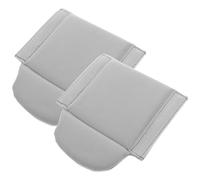 ULTECHNOVO Camera Bag Padded Dividers Shockproof Inserts for DSLR Protective Storage Grey Felt Semi-Circular Pads Outdoor Use Photographers 2Pcs