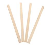ULTECHNOVO Canvas Frames 40 X 40 40X40Cm Minimalist Natural Wood Stretcher Bars with Detachable Design Simple Assembly for Creative Projects and Professional Art Exhibitions