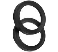 ULTECHNOVO Car Speaker Spacer 3.5 Inch Pair Plastic Cushion Pads for Automotive A-pillar Three-way Mid-high Frequency Speaker Installation