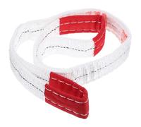 ULTECHNOVO Cargo Lifting Sling Duplex Polyester Flat Webbing Lift Strap White Lifting Belt Load Handling Sling for Furniture Moving and Rigging (White , 1T 1M)