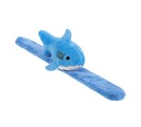 ULTECHNOVO Cartoon Animal Plush Slap Bracelet Soft Patting Wristband for Party Adorable Shark Design for Birthday and Jungle Themed Celebrations Safe Skin Friendly Festival Accessory
