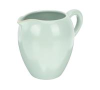 ULTECHNOVO Ceramic Milk Pitcher Creamer Jug Small Blue Vintage Coffee Syrup Dispenser Honey Pot for Coffee Bar Supplies