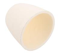 ULTECHNOVO Ceramic Temperature Laboratory and Melting Casting for Crucible with High Resistance and 10ml Capacity Repeated Use Suitable for Laboratory Analyses