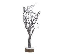 ULTECHNOVO Christmas LED Snow Tree Light Decor Brown Faux Birch Twig Lamp with Warm Glow Festive Party Ornament Unique Xmas Corner Decoration Gift Choice for Friends and Family
