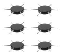 ULTECHNOVO Circular Nail Dotting Pen Tool with Rotating Dot Painting Structure 6pcs Acrylic and Stainless Steel Construction and Refined Metal Guide for Easy for Manicure and Social Events
